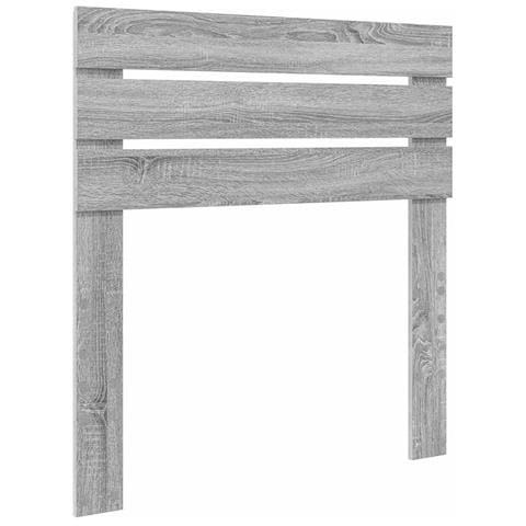 Testiera con testiera Grigio Sonoma 100 cm Legno multistrato - Foto 1