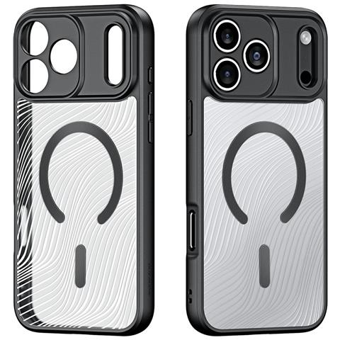 Cover per iPhone 17 Pro Max - TPU+PC, Nero, MagSafe - Foto 4