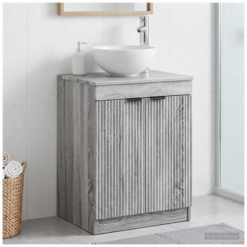 Mobile da Bagno Sonoma grigio 54 x 41 x 70 cm - Foto 2
