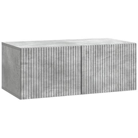 Mobile Porta TV da Muro Grigio Cemento 78,5 x 41 x 30 cm - Foto 1