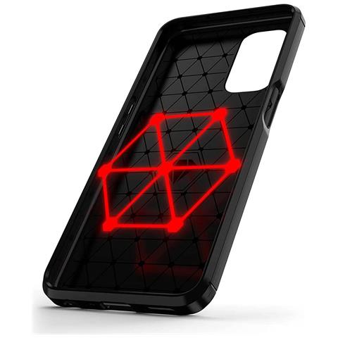 Custodia In Carbonio Flessibile Per Oneplus Nord N200 5g Nera - Foto 2