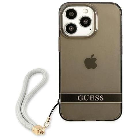 Guess Guhcp13lhtsgsk Custodia Per Iphone 13 Pro / 13 6,1 Nera /nera Traslucida Stap - Foto 1
