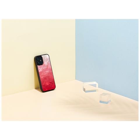 Custodia Apple Iphone 12 Mini, Rosa Con Dettagli Neri - Foto 4
