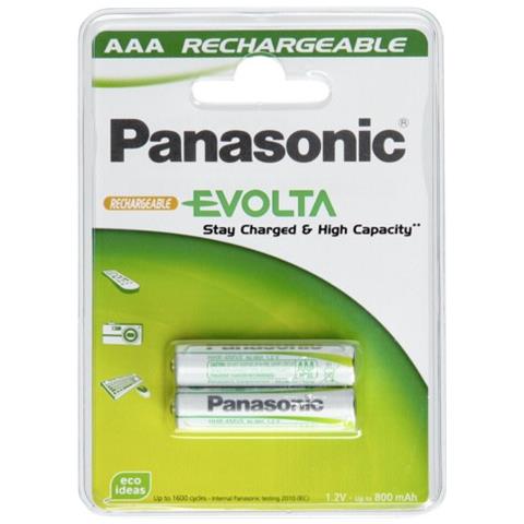 IBT-P750-B2 - Blister 2 Batterie Ricaricabili AAA Mini Stilo 750mAh Evolta HR03 - Foto 3