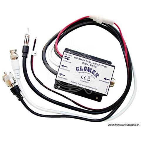 Splitter AM / FM / AIS Glomex RA201 - Foto 1