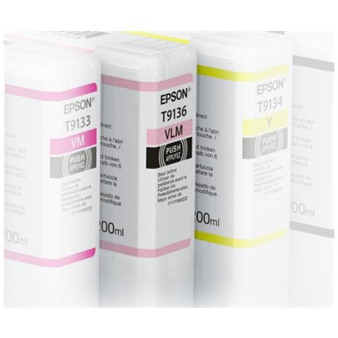 T9136 Vivid Light Magenta Ink Cartridge 200ml - Foto 3
