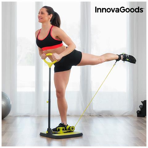 ig117209 Piattaforma di Fitness, Unisex Adulto, Nero / Giallo, Taglia Unica - Foto 1