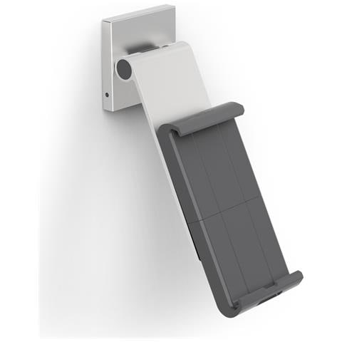 893523 Porta Tablet da Parete con Braccio di Supporto a Inclinazione Variabile, Argento - Foto 7