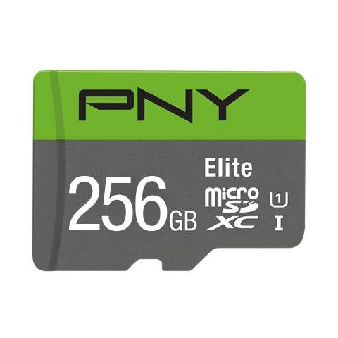 256gb Pny Microsd Elite 100mb / S C10 U1 + Sd Adap. - Foto 1