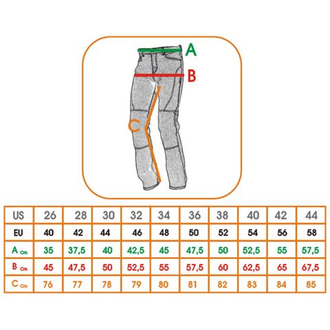 Pantaloni Mesh Traforato Traspirante Tessuto Moto Touring Uomo Nero 38 - Foto 3