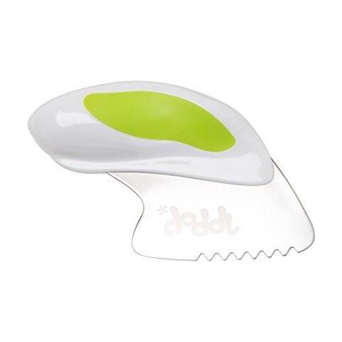 Posate Per Bambini Per I Bambini Neonati Da 1 A 5 Anni 3 Pezzi Coltello Forchetta E Cucchiaio Easy Grip E Dal Design Ergonomico Per Auto-alimentazione (lime Green) - Foto 2