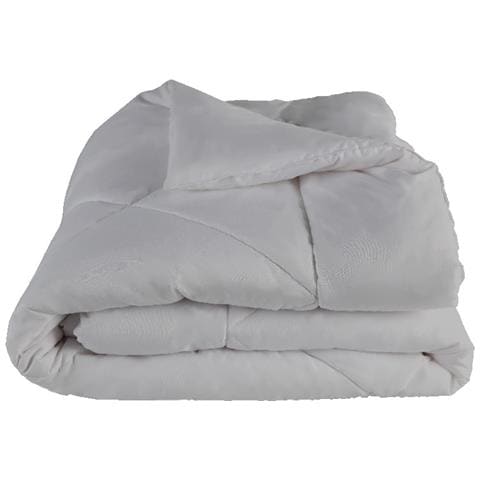 Trapunta Pearl - Tinta Unita, Matrimoniale, Invernale - Per Letto - Grigio In Microfibra, 260 X 250 Cm - Foto 3