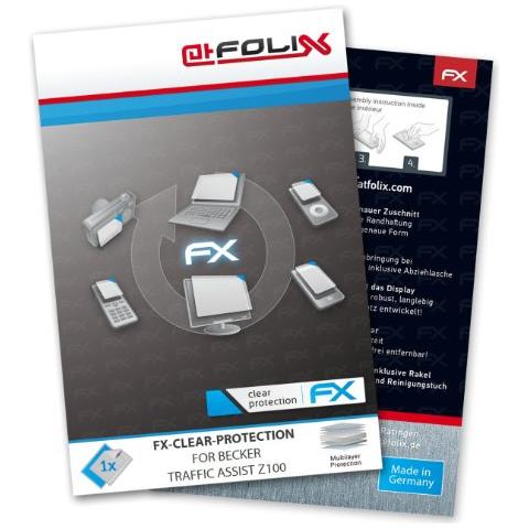 FX-Clear f / Becker Traffic Assist Z100, Traffic Assist Z100, Navigatore, Becker, Trasparente, Germania - Foto 1