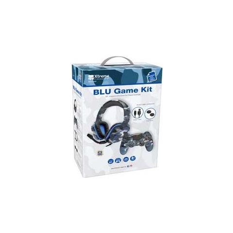Gamepad Xtreme Videogames Playstation 4 Set Accessori Blu Game Kit 904 - Foto 1