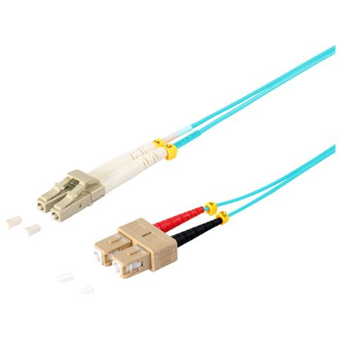 77955/3 cavo InfiniBand e in fibra ottica 5 m LC SC Turchese - Foto 1
