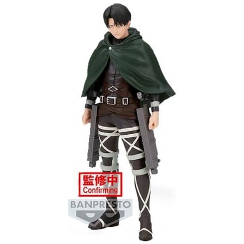 Attack On Titan The Final Season Levi Figure - Attacco Dei Giganti - Banpresto - Foto 1