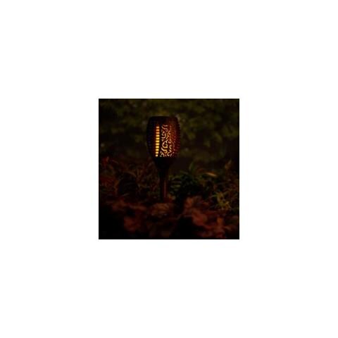 Kaemingk Paletto Solare Solar Torch Luce Effetto Fiamma - Foto 2