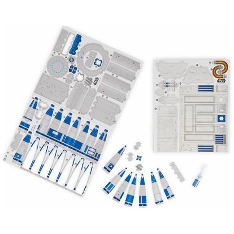 Set Di Costruzioni R2-d2 201 Pezzi 19 X 18,6 X 28 Cm Bianco Multicolore - Foto 6