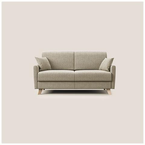 Edgar Divano letto matrimoniale in tessuto felis impermeabile T03 180 cm (mat. 140x197) beige - Foto 3