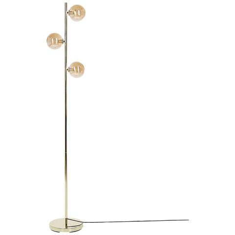 Lampada Da Pavimento Ramis Metallo Oro - Foto 14