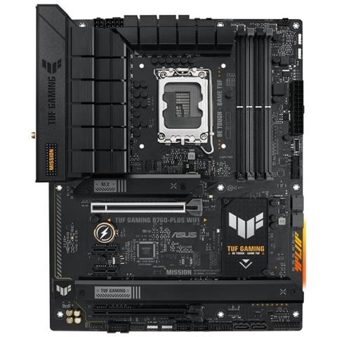 Scheda Madre TUF Gaming B760-Plus ATX 128 GB M. 2, SATA III DIMM Socket LGA 1700 Chipset B760 - Foto 1