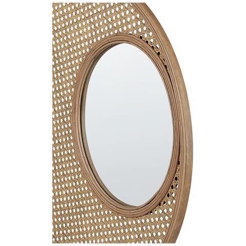 Specchio Palau Rattan Naturale - Foto 5
