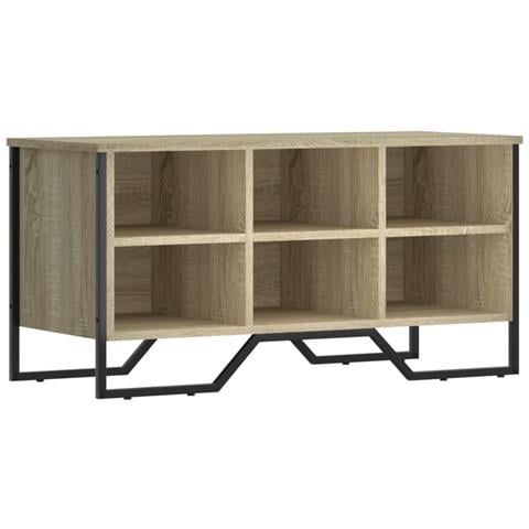 Scarpiera Rovere Sonoma 90x38x45,5 cm in Truciolato - Foto 2
