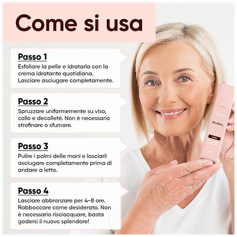 Glowgetter Spray Autoabbronzante | Scuro - Idratante E Anti-invecchiamento - Foto 2