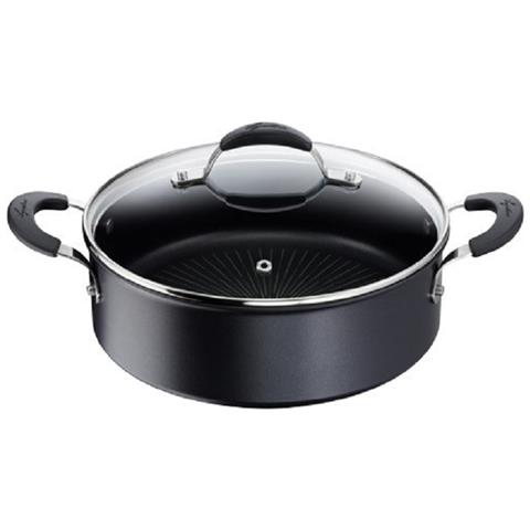 Padella Antiaderente + Coperchio 26 Cm Nera - 012165031826 - Foto 1