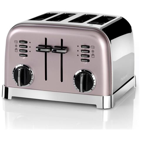 Tostapane 6 CPT180PIE 4 fetta /e Colore Nero / Rosa / Acciaio inox - Foto 1