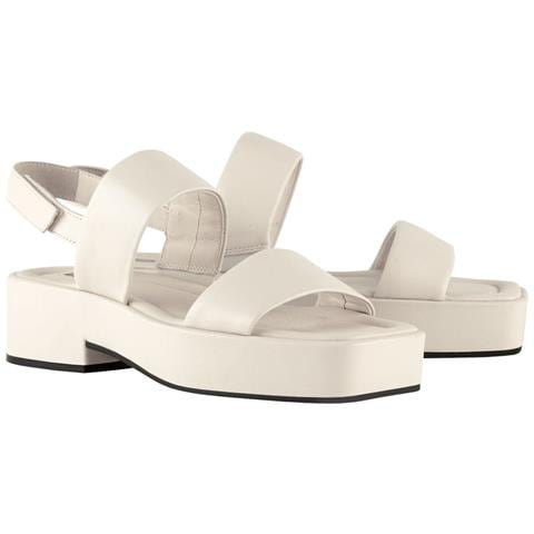 Lola Sandals Sandali Pelle Scarpe Donna Beige Eu 36, 5-100900 1200 - Foto 2