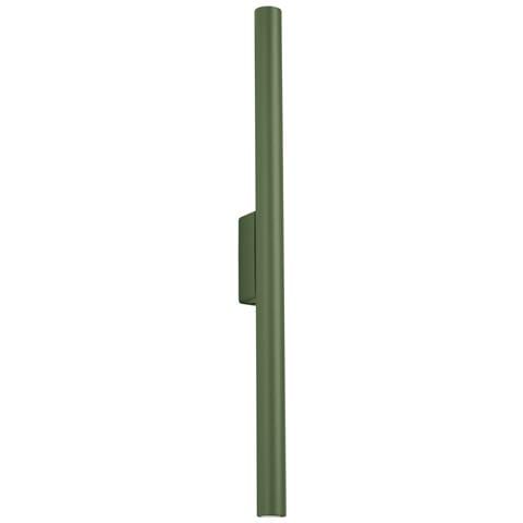 Lampada Da Parete Pastelo 2 Verde Oliva Sl. 1523 - Moderno Lampada Da Parete Verde Oliva 50x2.5x5 Cm - Foto 1