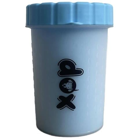 Pulisci Le Zampette Del Tuo Cane In Silicone Blu - Facile E Veloce 15x10 Cm - Foto 1