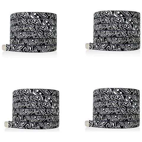 Lacci Per Scarpe Elastici Senza Lacci Black - Foto 1