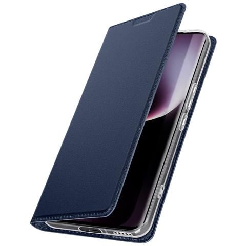 Custodia Per Honor Magic 7 Lite Effetto Satinato Porta Carte Supporto, Blu Scuro - Foto 1