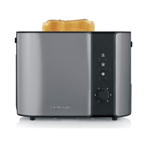 AT 9573 tostapane 2 fetta /e 800 W Antracite, Nero - Foto 1