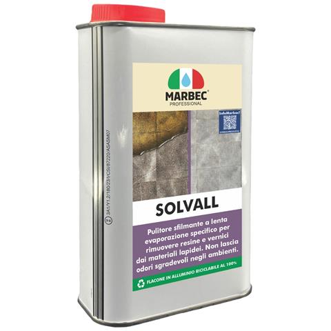 Solvall 1lt - Pulitore Sfilmante Per Materiali Lapidei - Foto 1