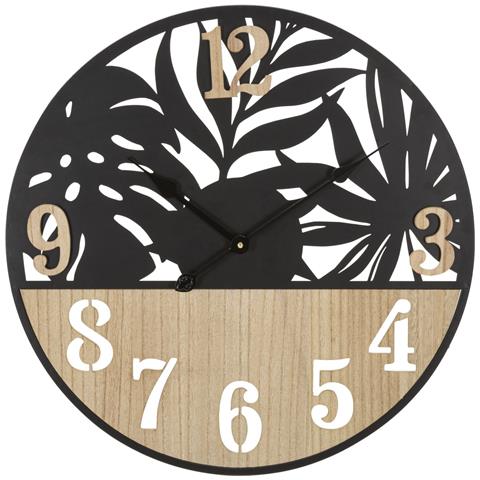 Orologio Da Parete Mf257 - Nero - Metallo - 60x2,5x60 Cm - Foto 1