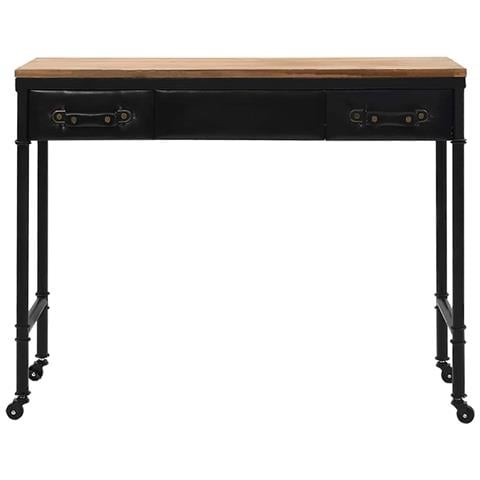 Tavolo Consolle In Mdf E Legno Di Abete 100x33,5x80 Cm - Foto 1