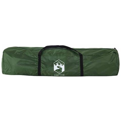 Tenda da Campeggio Cabina 4 Persone Verde a Rilascio Rapido - Foto 8