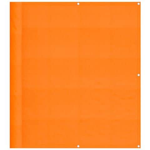 Paravento Balcone Arancione 120x1000 cm 100% Poliestere Oxford - Foto 1