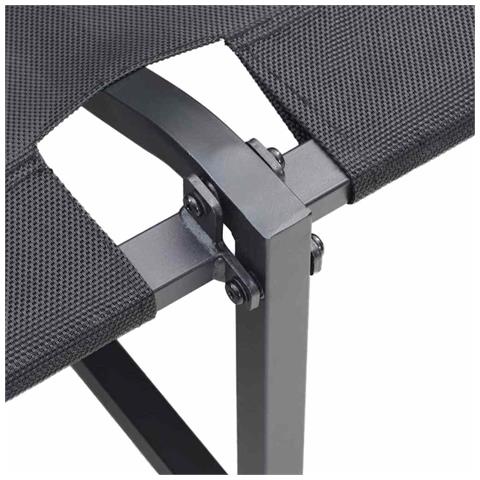 Divano da giardino a 2 posti con cuscini antracite - Foto 9