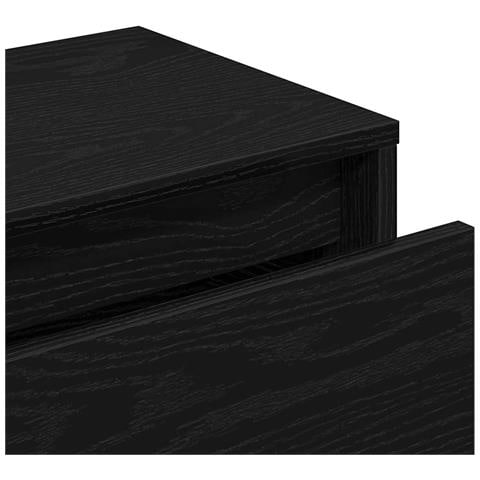 Set di Mobili per Corridoio  in Legno Ingegnierizzato Nero - Foto 9