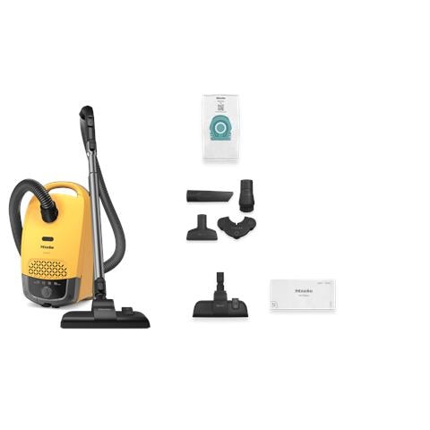 Aspirapolvere a Traino Guard S1 Capacità 3.5 L Con Sacchetto Potenza 890 W Colore Giallo - Foto 2