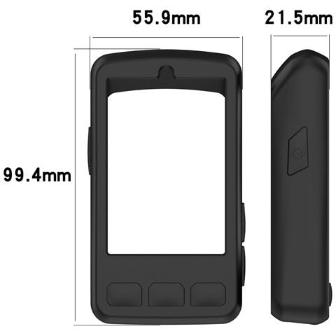 Custodia Protettiva In Silicone Per Wahoo Elemnt Roam V3 / Roam3: Protezione E Stile Black - Foto 7