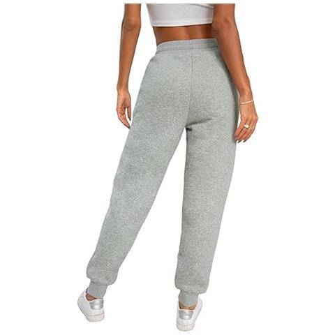 Pantaloni Da Jogging Invernali Da Donna Caldi Grigio Chiaro Xxl - Foto 2