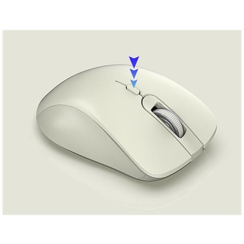 Mouse Wireless A 6 Pulsanti: Mouse Con Ricevitore Usb 2.4g Per Ufficio E Laptop - Foto 2