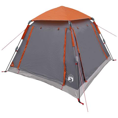 Tenda Istantanea con Catena per la Pioggia per 3 Persone con Rilascio Veloce - Foto 1