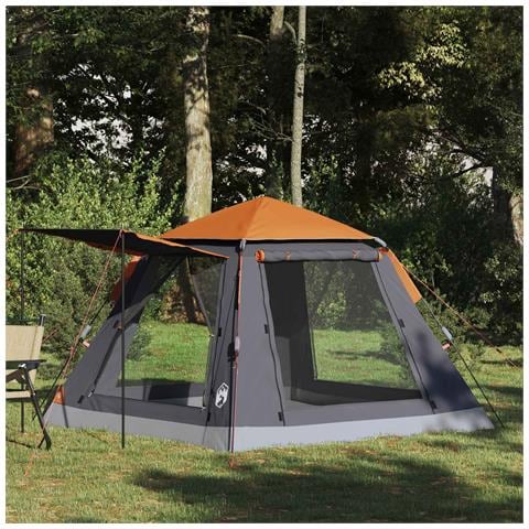 Tenda Istantanea con Catena per la Pioggia per 3 Persone con Rilascio Veloce - Foto 2