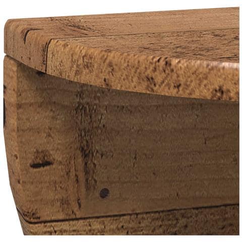 Scaffale da parete 2 pcs Legno vecchio 38 x 19 x 19 cm - Foto 9